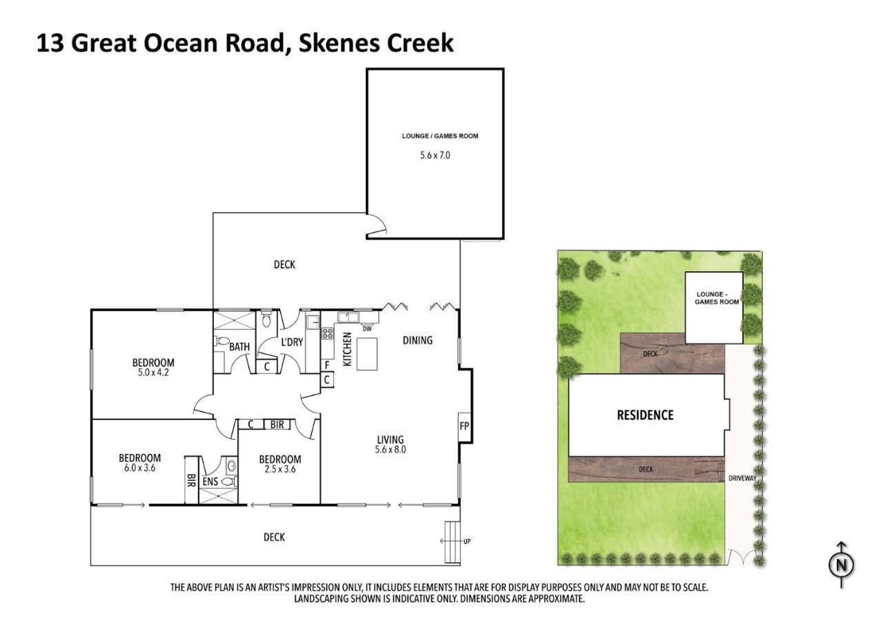 Great Ocean Road Lodge Skenes Creek Extérieur photo
